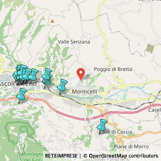 Mappa Via delle Begonie, 63100 Ascoli Piceno AP, Italia (3.04571)