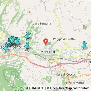 Mappa Via delle Begonie, 63100 Ascoli Piceno AP, Italia (3.24583)