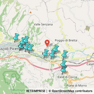 Mappa Via delle Begonie, 63100 Ascoli Piceno AP, Italia (2.14077)