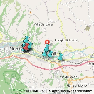 Mappa Via delle Begonie, 63100 Ascoli Piceno AP, Italia (1.94235)