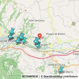 Mappa Via delle Begonie, 63100 Ascoli Piceno AP, Italia (2.475)