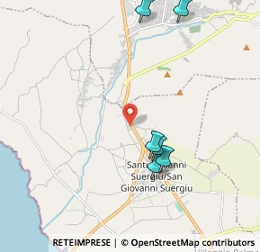 Mappa Via Campu Frassoi, 09010 San Giovanni Suergiu SU, Italia (3.32727)