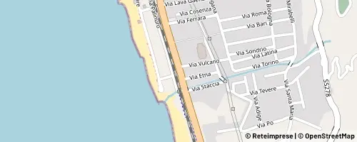 Mappa Amantea