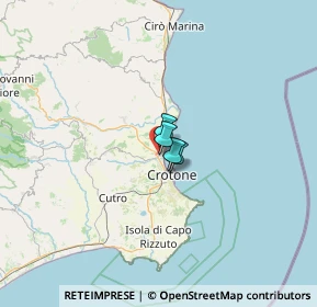 Mappa Sp 057 Km1, 88900 Crotone KR, Italia (54.24385)