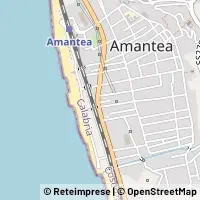 Kort Amantea