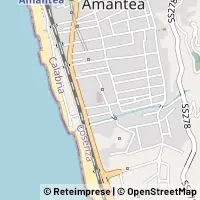 Kartta Amantea