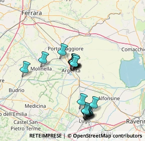 Mappa Via Ercole de Roberti, 44011 Argenta FE, Italia (13.0065)
