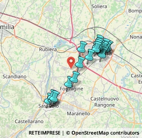 Mappa Strada Cucchiara, 41126 Baggiovara MO, Italia (6.742)