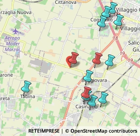 Mappa Strada Cucchiara, 41126 Baggiovara MO, Italia (2.34)