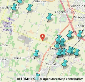 Mappa Strada Cucchiara, 41126 Baggiovara MO, Italia (2.585)
