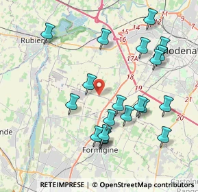 Mappa Strada Cucchiara, 41126 Baggiovara MO, Italia (4.1615)