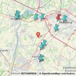 Mappa Str. Cucchiara, 41126 Modena MO, Italia (5.07333)