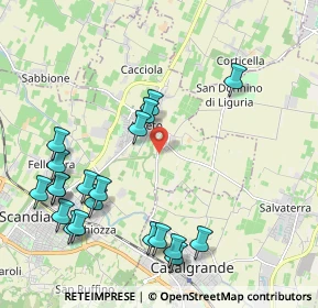 Mappa Via Casellette, 42019 Arceto RE, Italia (2.4485)