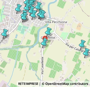 Mappa Via Casellette, 42019 Arceto RE, Italia (0.6835)