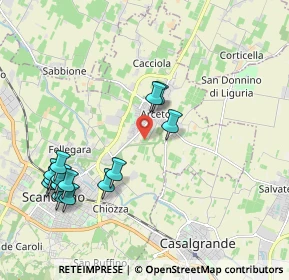 Mappa Via Caraffa, 42019 Arceto RE, Italia (2.29)