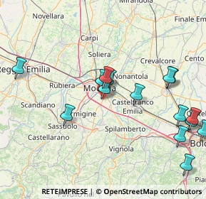 Mappa Str. Vaciglio, 41126 Modena MO, Italia (18.27067)