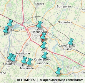 Mappa Str. Vaciglio, 41126 Modena MO, Italia (9.91167)