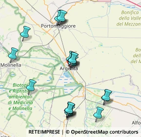 Mappa Piazza Papa Giovanni XXIII, 44011 Argenta FE, Italia (8.4415)