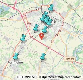 Mappa Stradello Armenone, 41126 Modena MO, Italia (3.46636)
