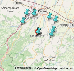 Mappa Via Dante Alighieri, 43013 Langhirano PR, Italia (11.37)