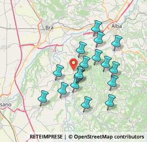 Mappa Frazione vergne, 12065 Monforte D'alba CN, Italia (6.47471)