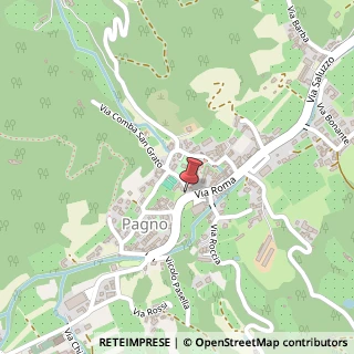 Mappa Via Comba San Grato, 1, 12030 Pagno, Cuneo (Piemonte)