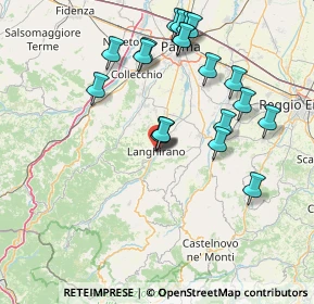 Mappa Via B. Ferrari, 43013 Langhirano PR, Italia (15.589)