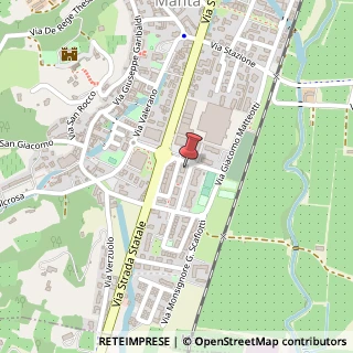 Mappa Via Paolo Borsellino, 1/A, 12030 Manta, Cuneo (Piemonte)