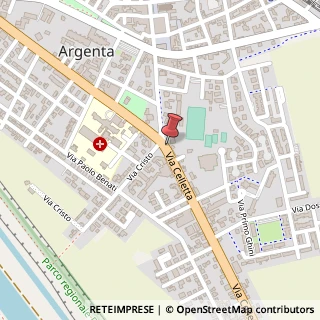 Mappa 44011 Argenta FE, Italia, 44011 Argenta, Ferrara (Emilia Romagna)