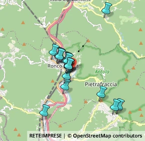 Mappa Via alla Zona Sportiva, 16019 Ronco Scrivia GE, Italia (1.425)