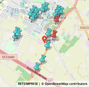 Mappa Via Pienza, 41126 Modena MO, Italia (1.0935)