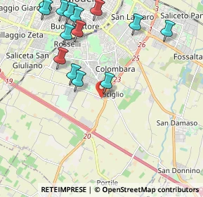 Mappa Via Pienza, 41126 Modena MO, Italia (2.53714)