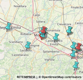 Mappa Via Pienza, 41126 Modena MO, Italia (17.395)