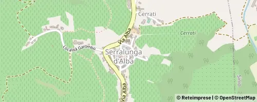 Mappa Serralunga d’Alba