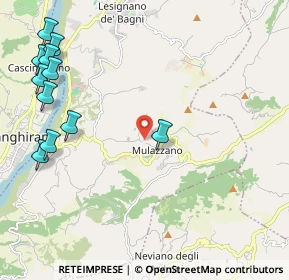 Mappa Via Saliceto e Monticello, 43013 Langhirano PR, Italia (2.83545)
