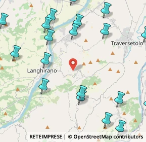 Mappa Via Saliceto e Monticello, 43013 Langhirano PR, Italia (5.8495)