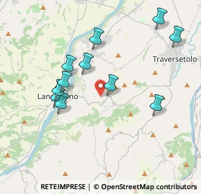 Mappa Via Saliceto e Monticello, 43013 Langhirano PR, Italia (3.78727)