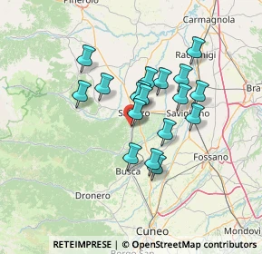 Mappa Via San Giacomo, 12030 Manta CN, Italia (10.71889)
