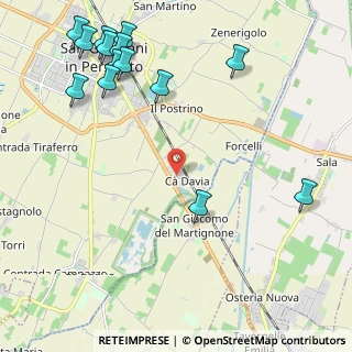 Mappa Via Davia, 40017 San Giovanni in Persiceto BO, Italia (2.93214)