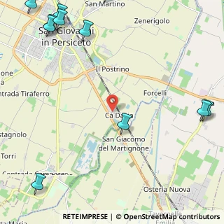 Mappa Via Davia, 40017 San Giovanni in Persiceto BO, Italia (3.71833)