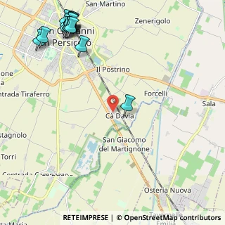 Mappa Via Davia, 40017 San Giovanni in Persiceto BO, Italia (3.255)