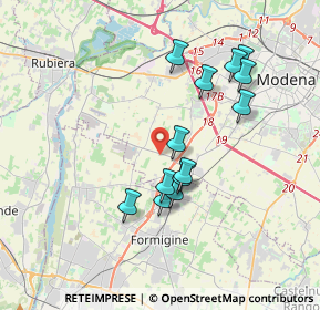 Mappa 41126, 41126 Modena MO, Italia (3.35769)