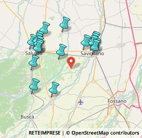 Mappa Strada Provinciale, 12038 Savigliano CN, Italia (7.66684)