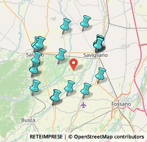 Mappa Strada Provinciale, 12038 Savigliano CN, Italia (7.5115)