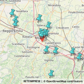 Mappa Strada Vaciglio Sud, 41126 Modena MO, Italia (17.52)
