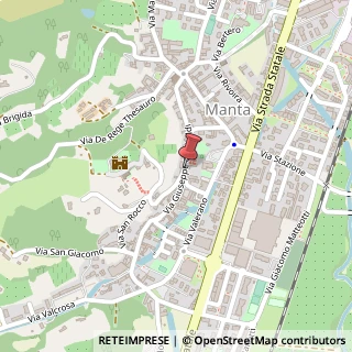 Mappa Via Giuseppe Garibaldi, 110, 12030 Manta, Cuneo (Piemonte)