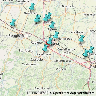 Mappa Via Igea, 41126 Modena MO, Italia (18.49077)