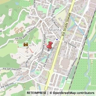 Mappa Via XX Settembre, 26, 12030 Manta, Cuneo (Piemonte)