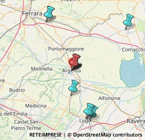 Mappa Via Pietro Paolo Travasoni, 44011 Argenta FE, Italia (13.11583)