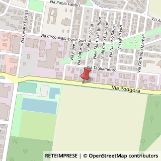 Mappa Via Podgora, 17, 40062 Molinella, Bologna (Emilia Romagna)